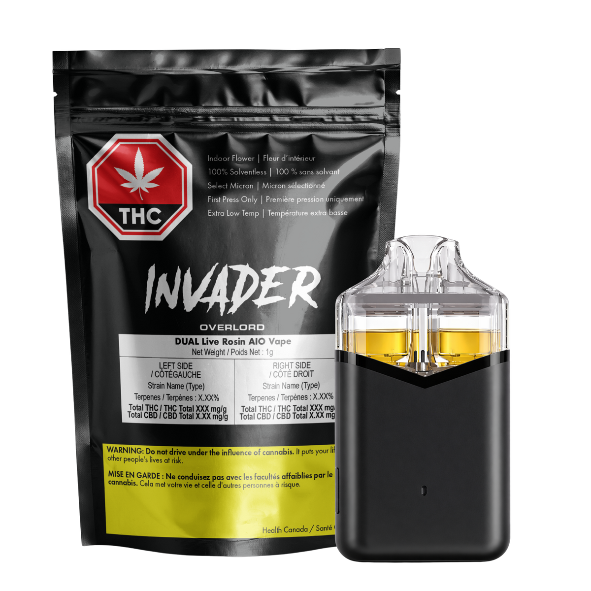 OVERLORD DUAL Live Rosin AIO