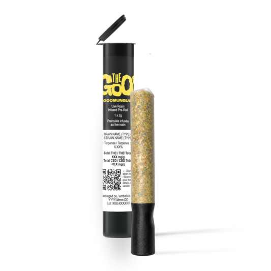 GOOMUNGUS! Live Rosin Infused Pre-Roll