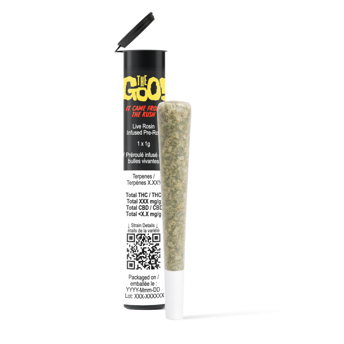 IT CAME FROM THE KUSH Live Rosin Infused Pre-Roll