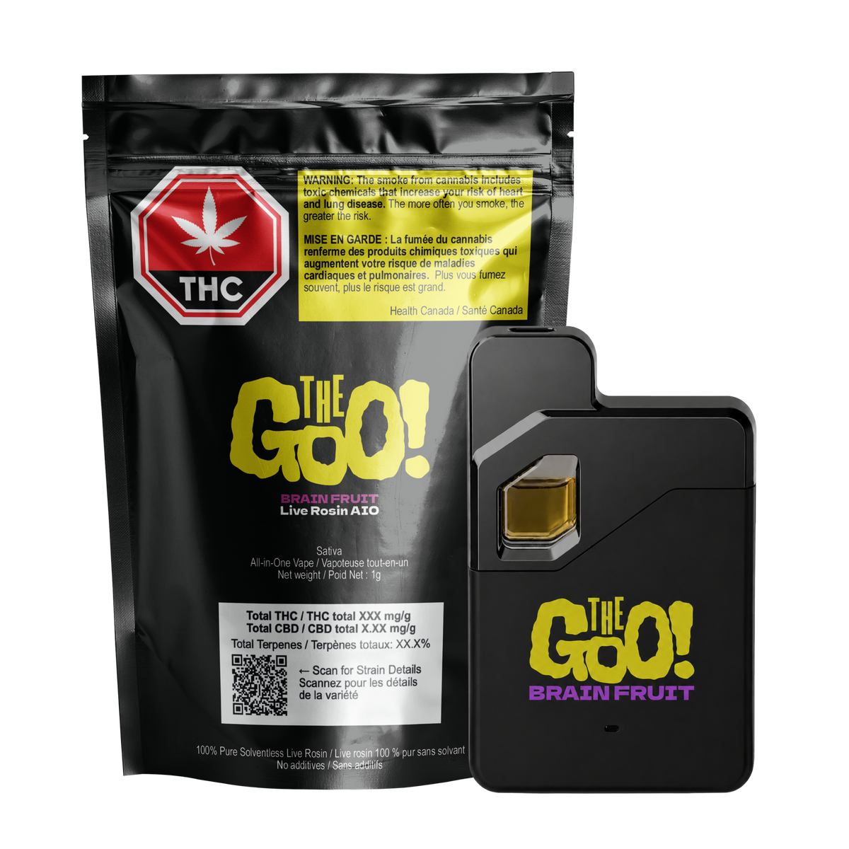 BRAIN FRUIT Live Rosin AIO