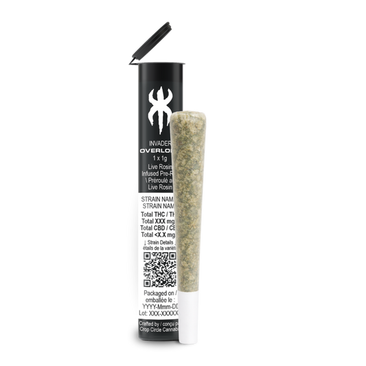 OVERLORD Live Rosin Infused Pre-Roll